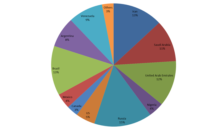 market of our oilfield hoses